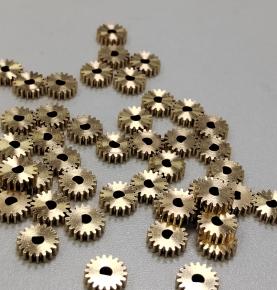 D hole aluminum bronze pinion gear