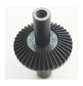 Reducer straight bevel gear + black oxide