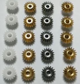 Plastic carbon steel brass straight bevel gear